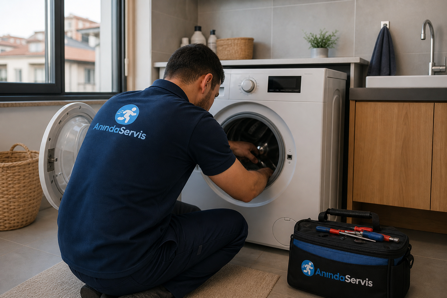 Anında Servis çamaşır makinesi servisi - Denizli Ariston Çamaşır Makinesi Servisi